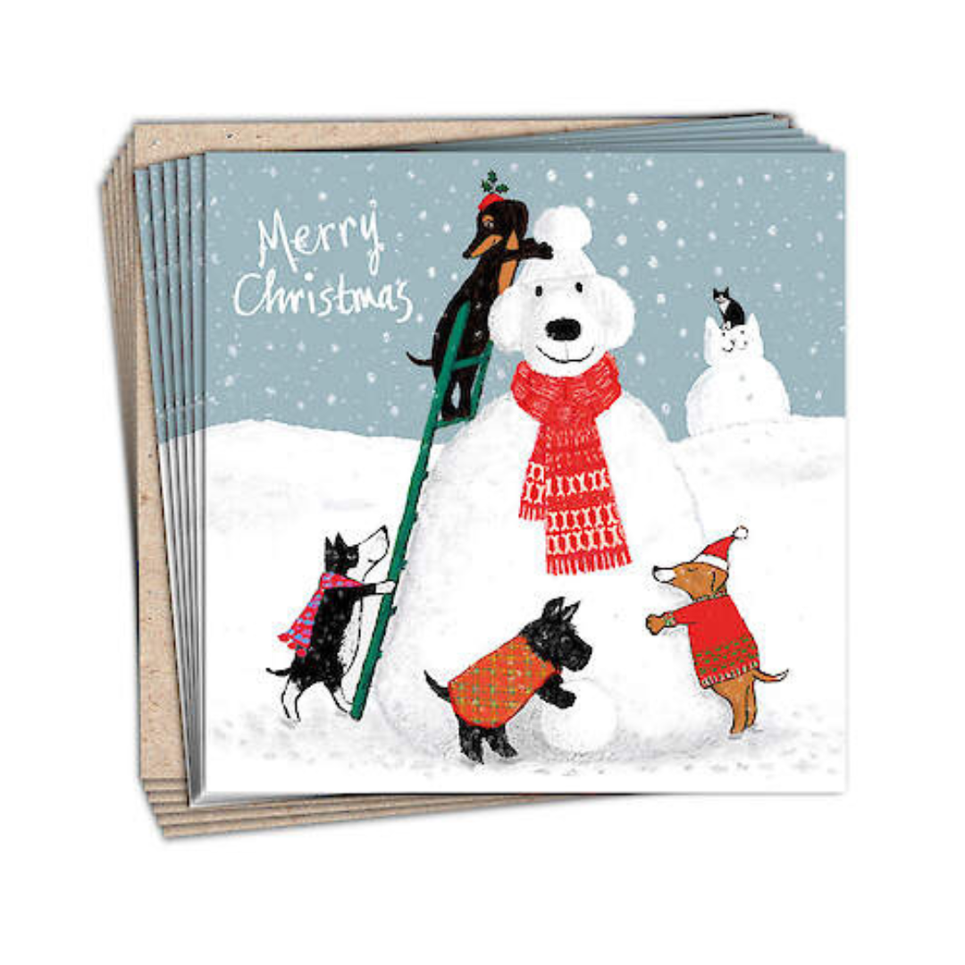 Christmas Cards Pack of 6 - Snowdog