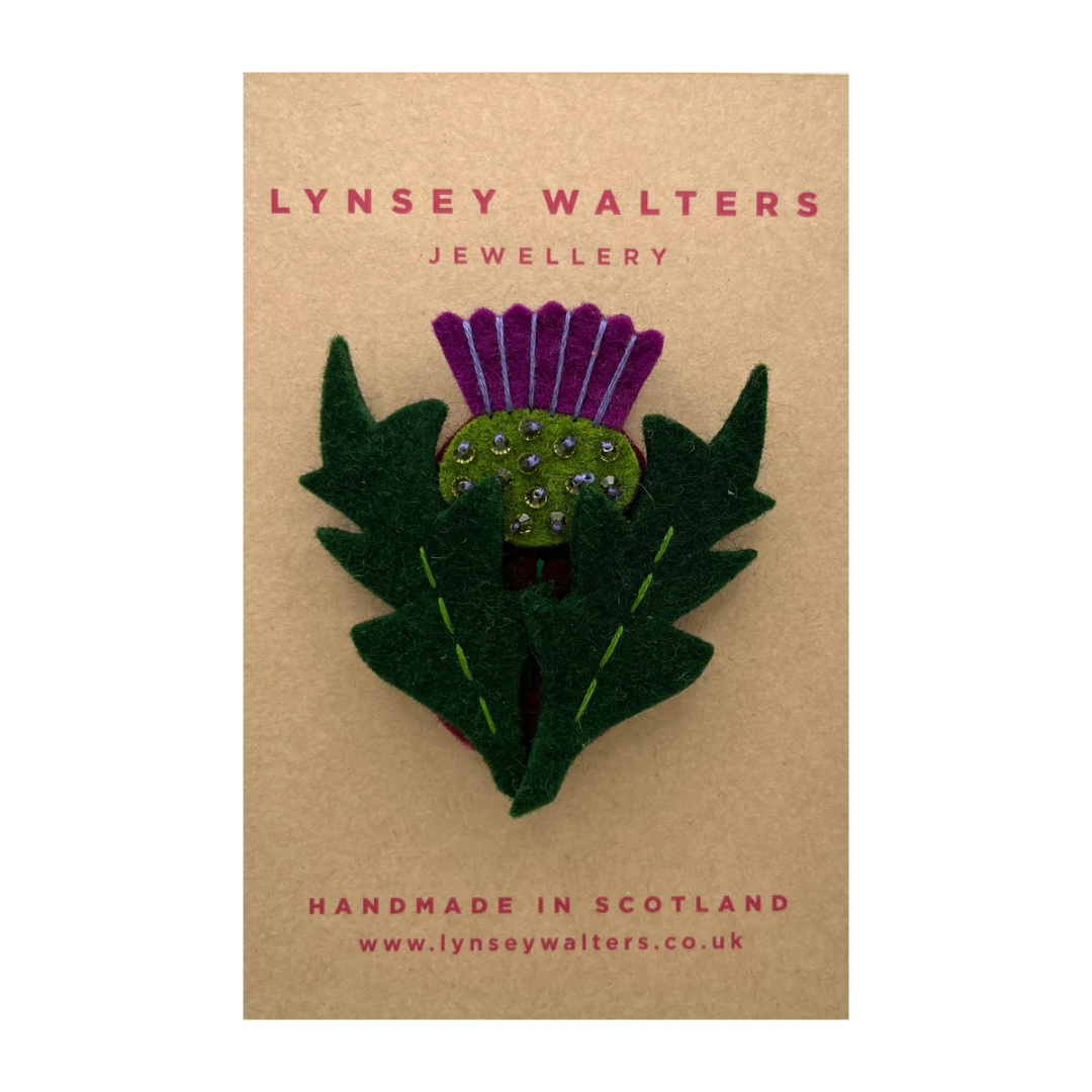 Thistle Brooch