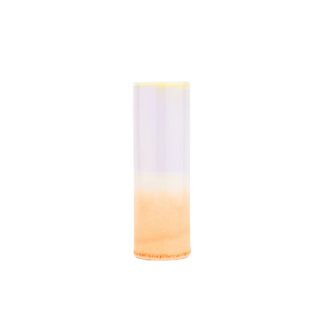 Small Cylinder Vase - Purple & Peach