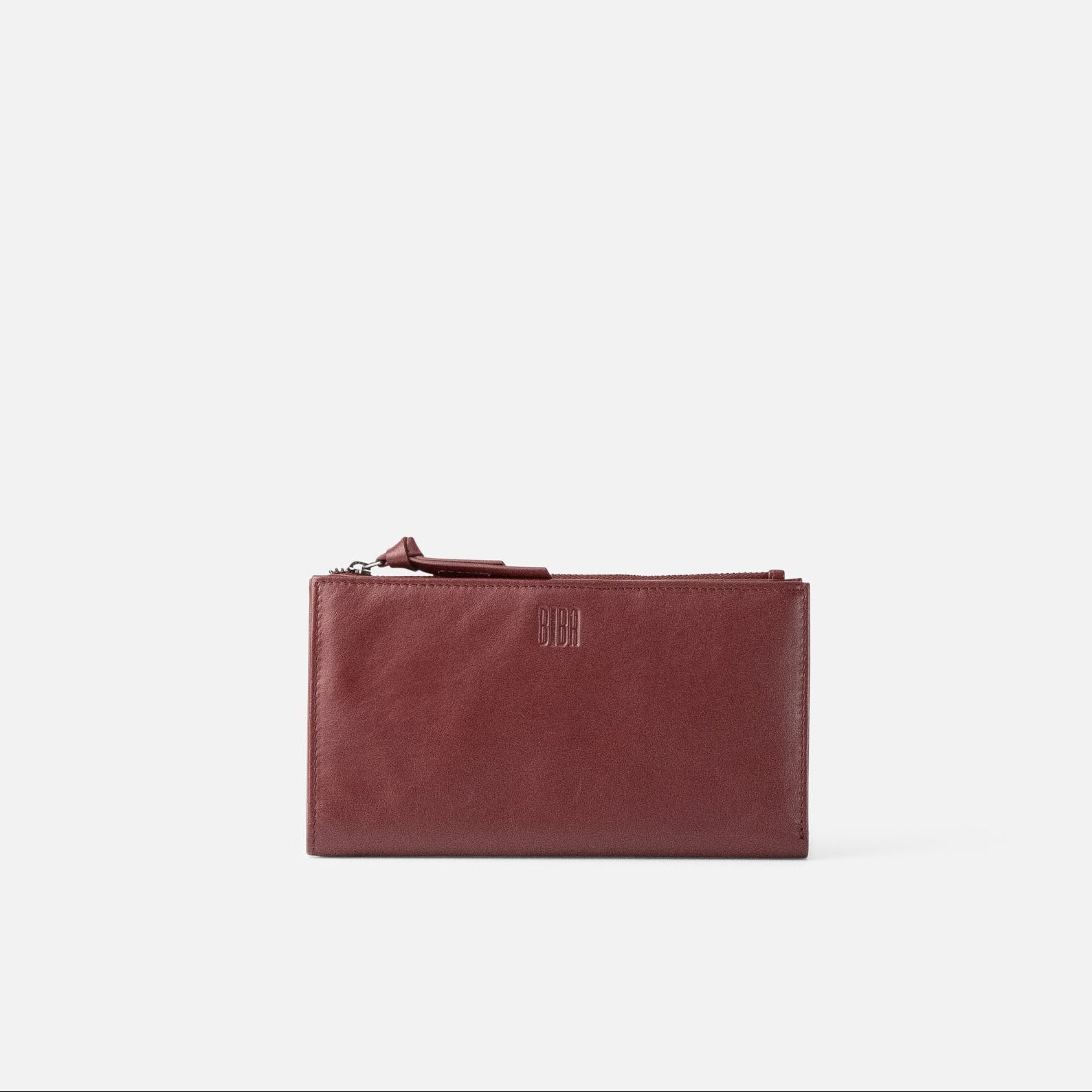 Checkered wallet on a white background