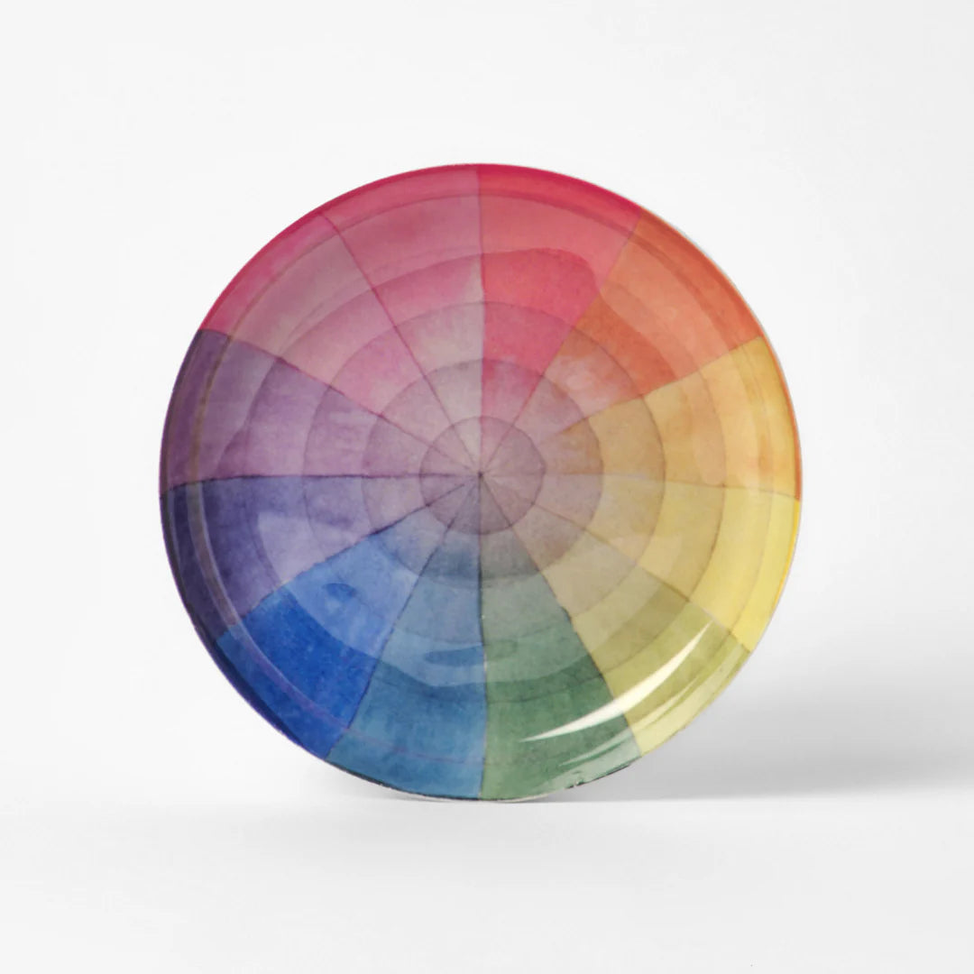 Color wheel on a white background