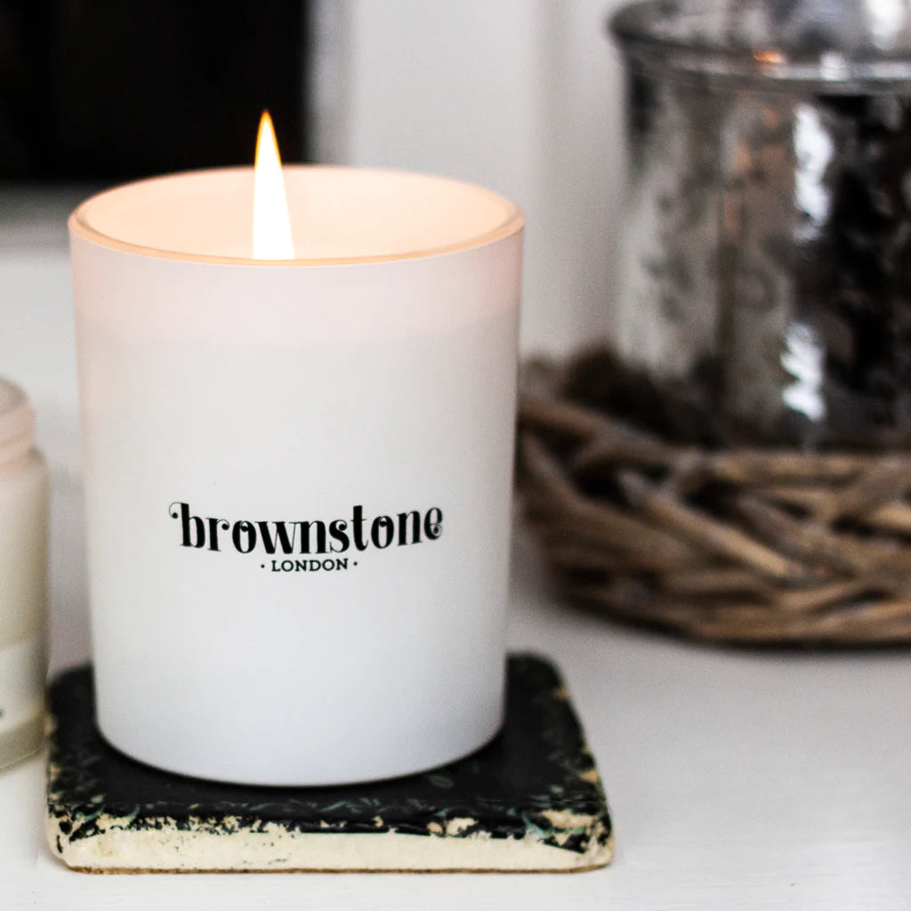 Woodsmoke and Amber Candle