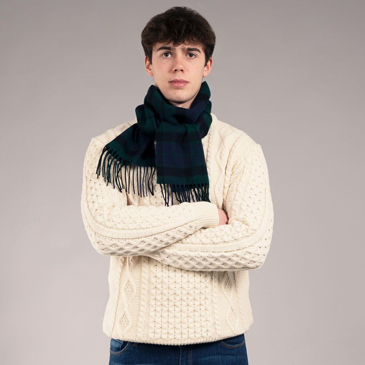 Bowhill Lambswool Scarf - Mackay Modern
