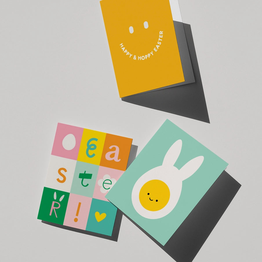 Happy Easter Card - Happy and Hoppy