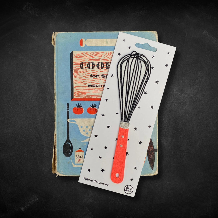 Fabric Bookmark - Whisk
