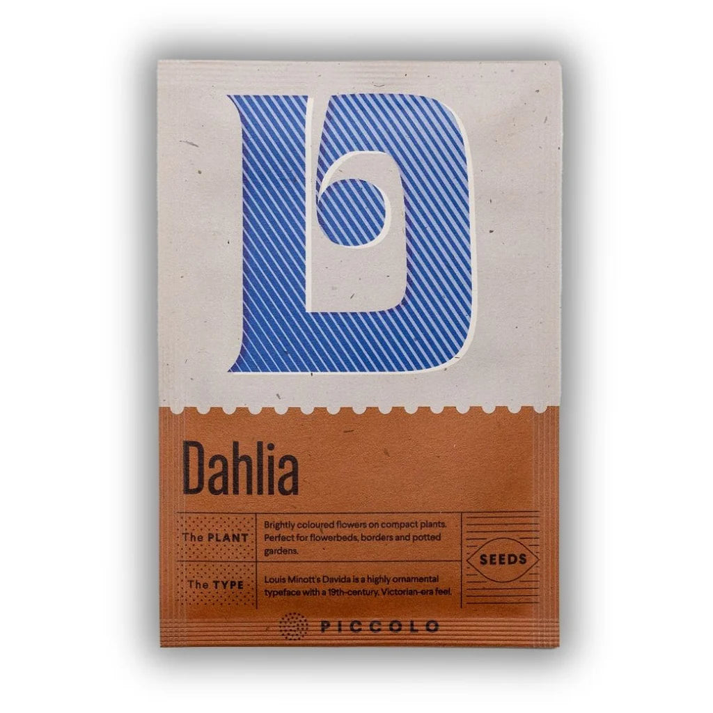 Seeds - Botanical Alphabet Collection - Dahlia