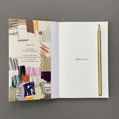 Multifunctional Notebook - Affilate:107 - Etch