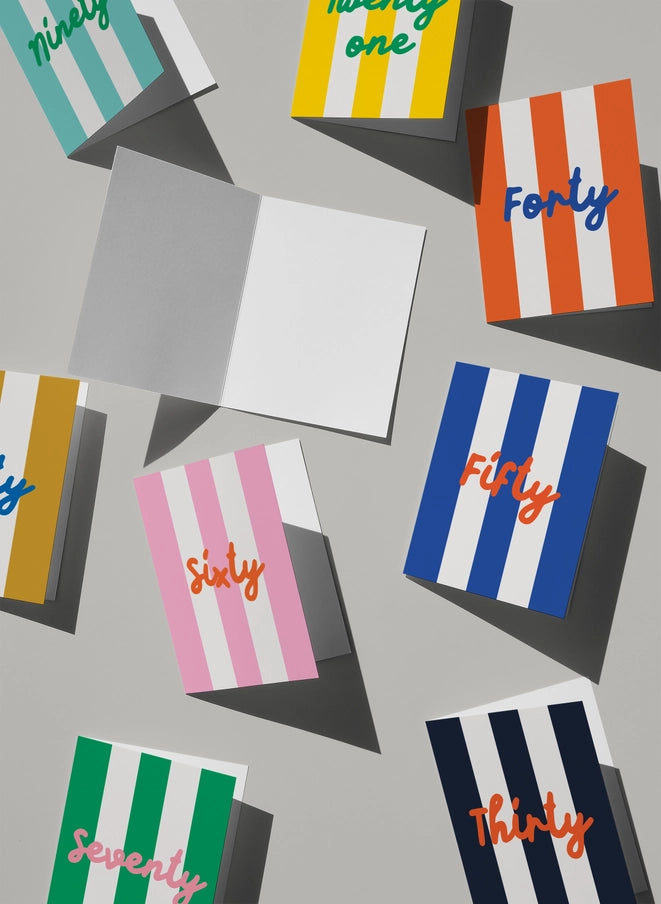 Birthday Card - Fifty Milestone