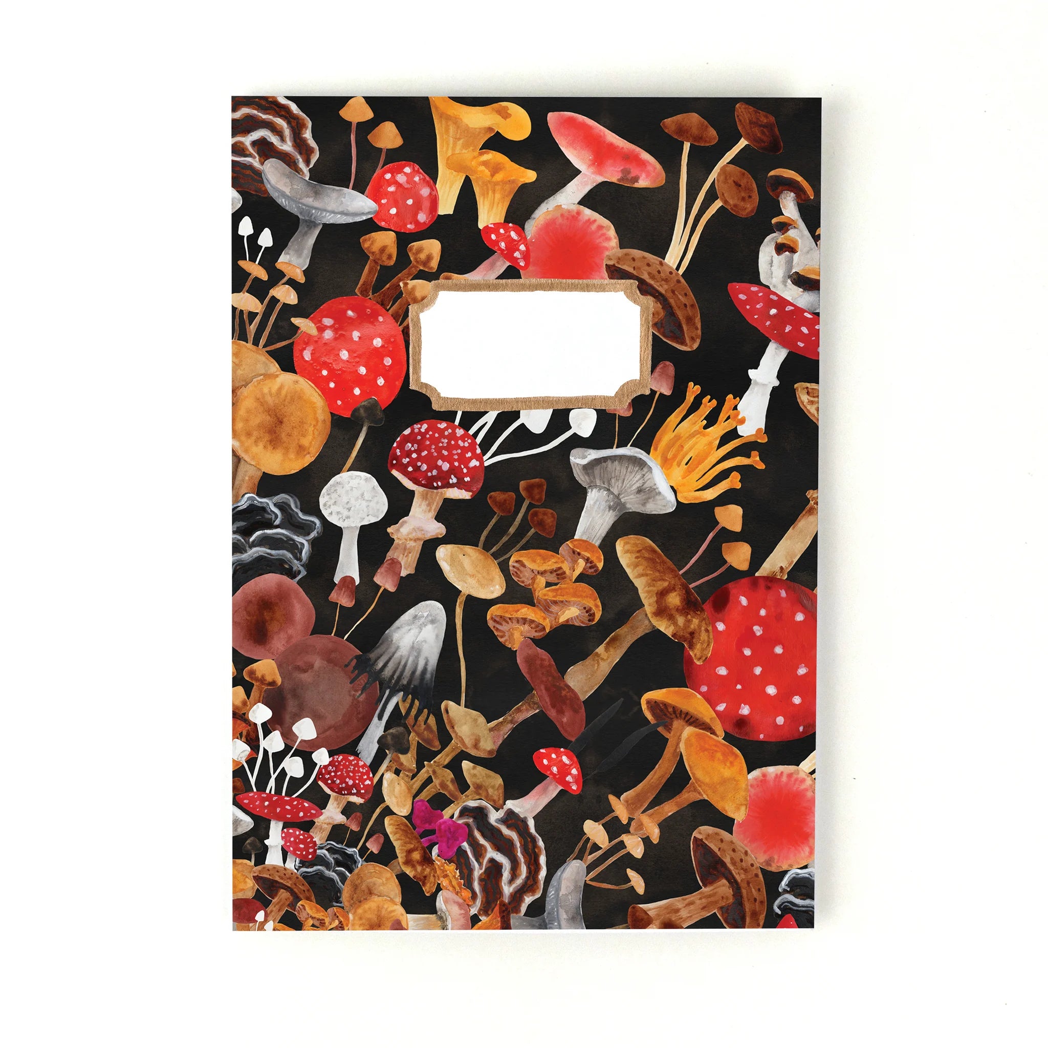 A5 Lined Notebook - Fungi