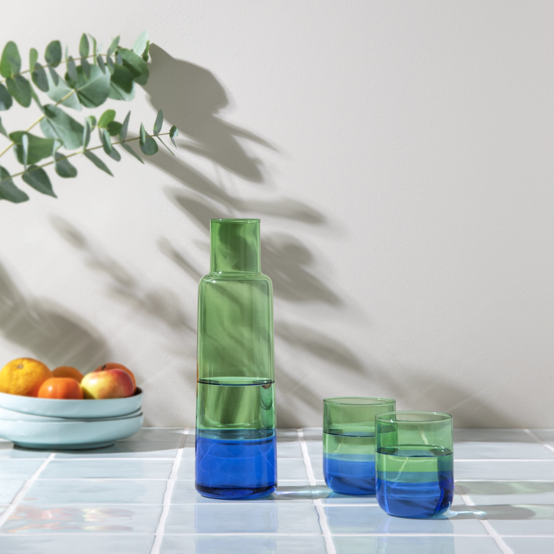 Glass Carafe - Ocean