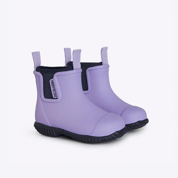 Bobbi Kids Wellington Boot - Lavender & Navy