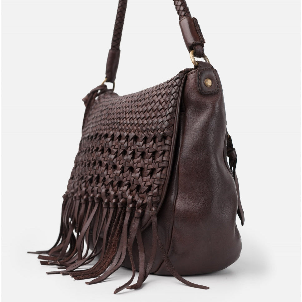 Varney Shoulder Bag - Dark Brown