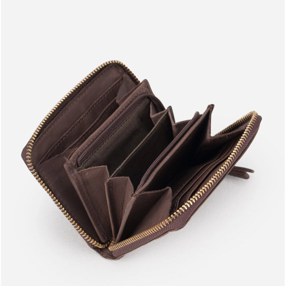 Boston Wallet - Dark Brown