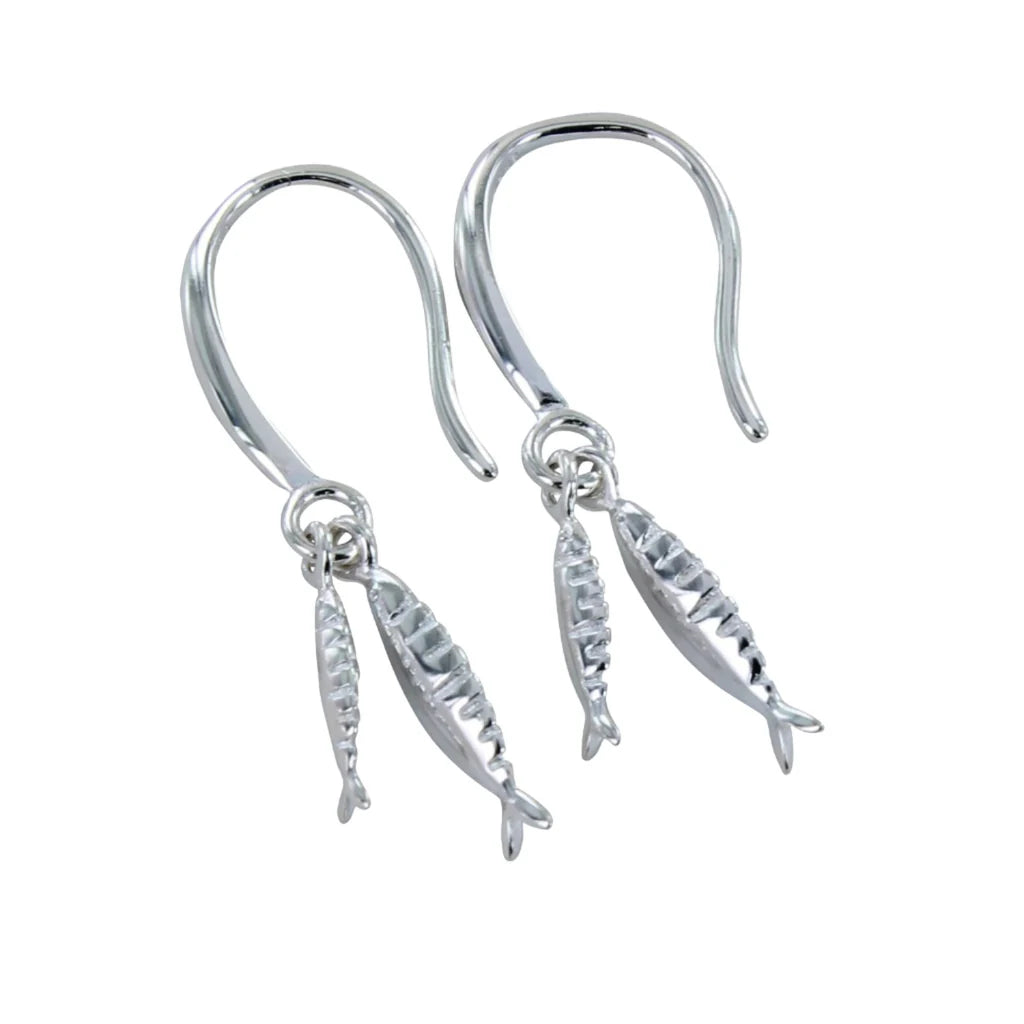 Little Fishes Silver Earrings