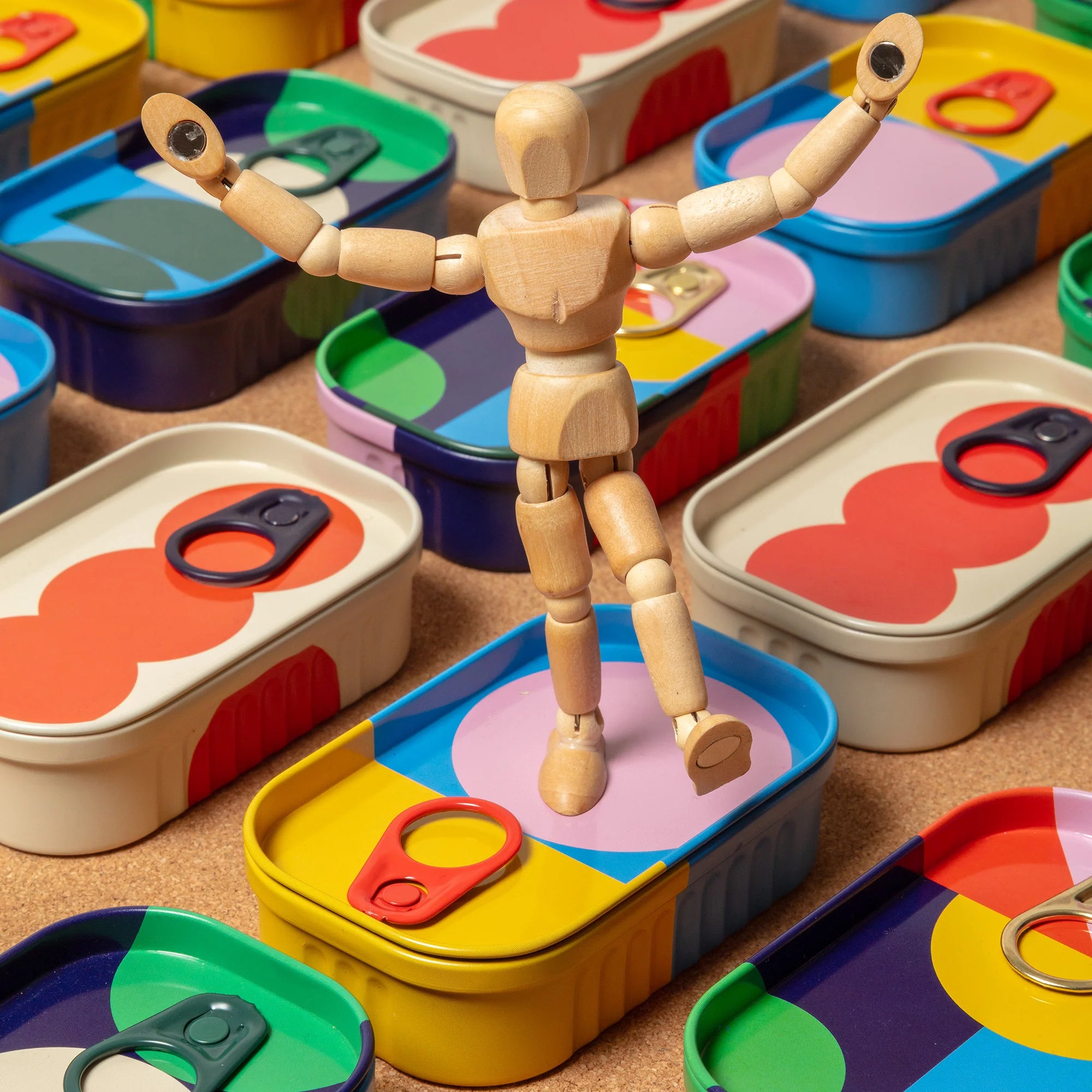 Tinned Goods - Mini Magnet Man