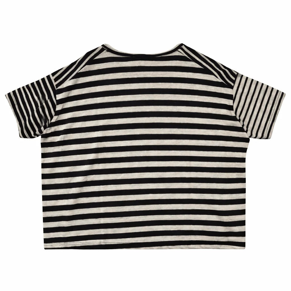 Gio Stripe T-shirt - Antracite