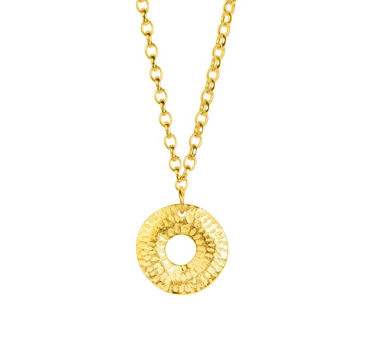 Torus Mini Necklace - Gold Plated