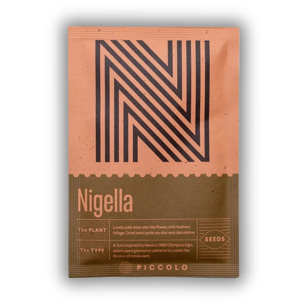 Seeds - Botanical Alphabet Collection - Nigella