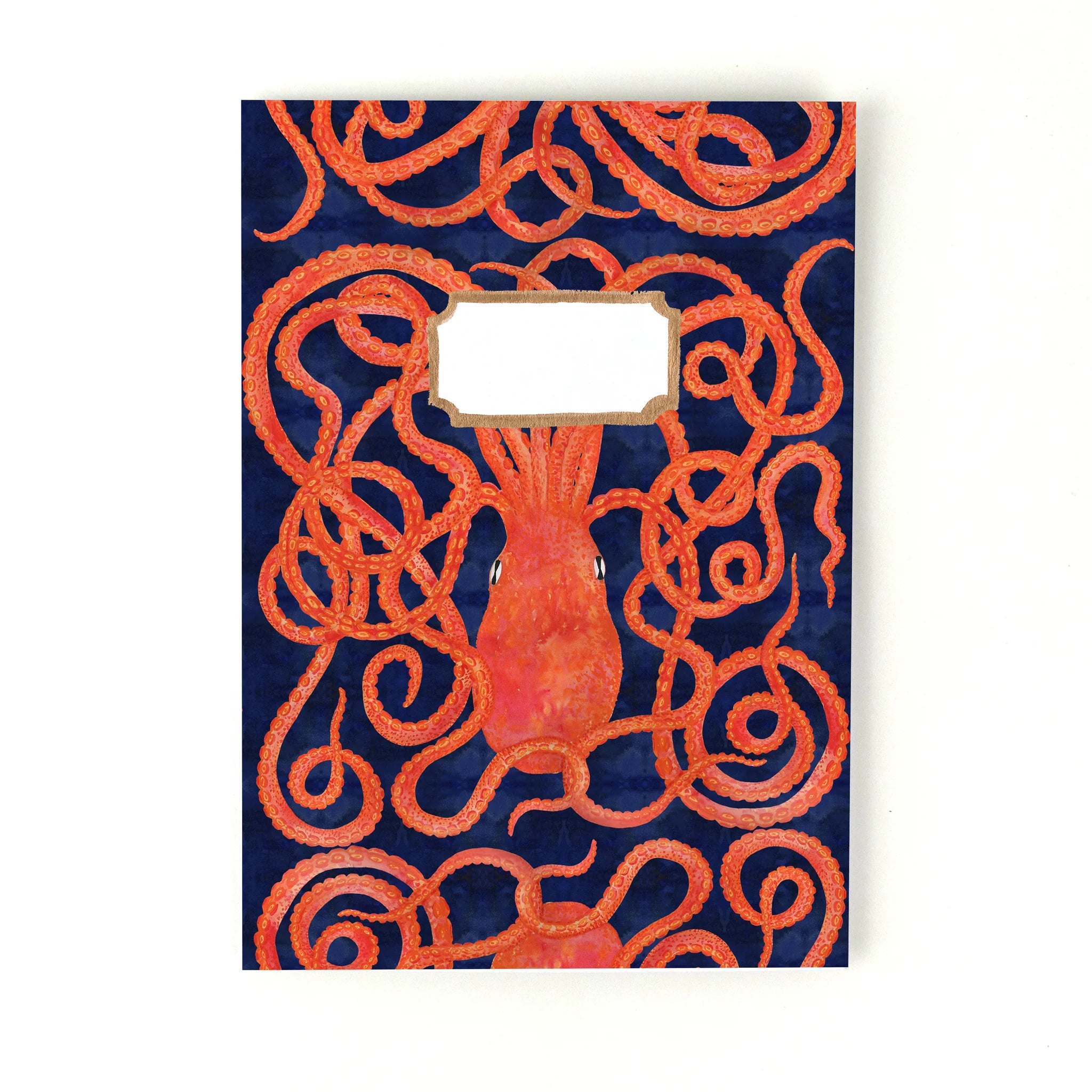 A5 Lined Notebook - Octopoda Octopus