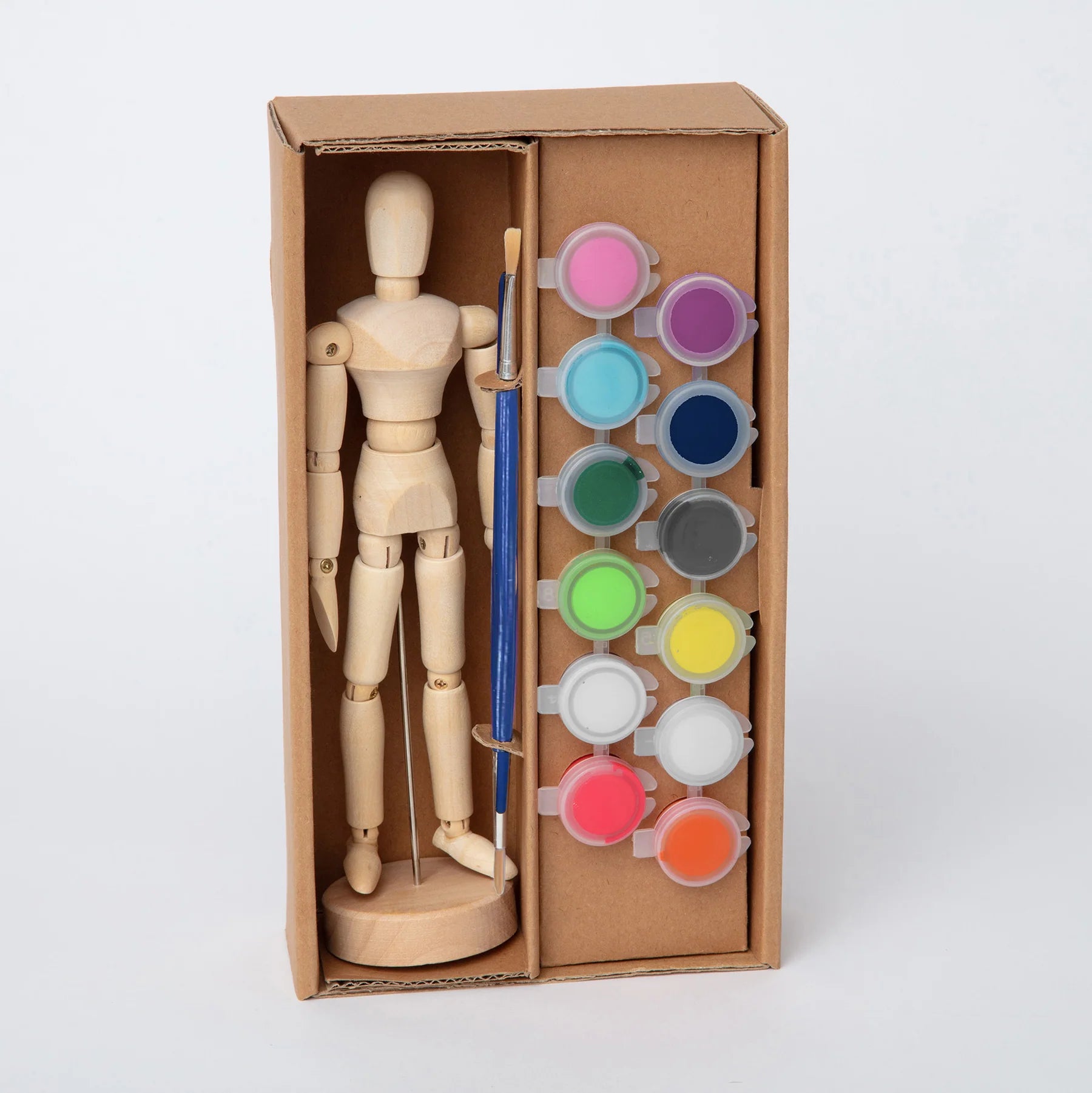 The Wooden Artists Mannequin - Paint & Pose