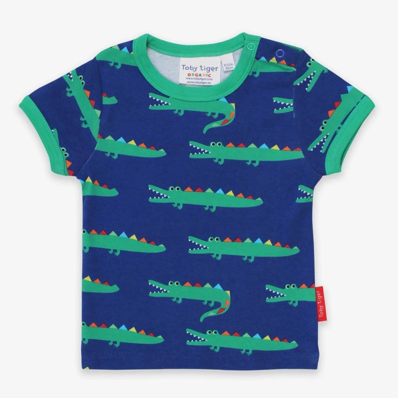 Organic Crocodile Print T-Shirt