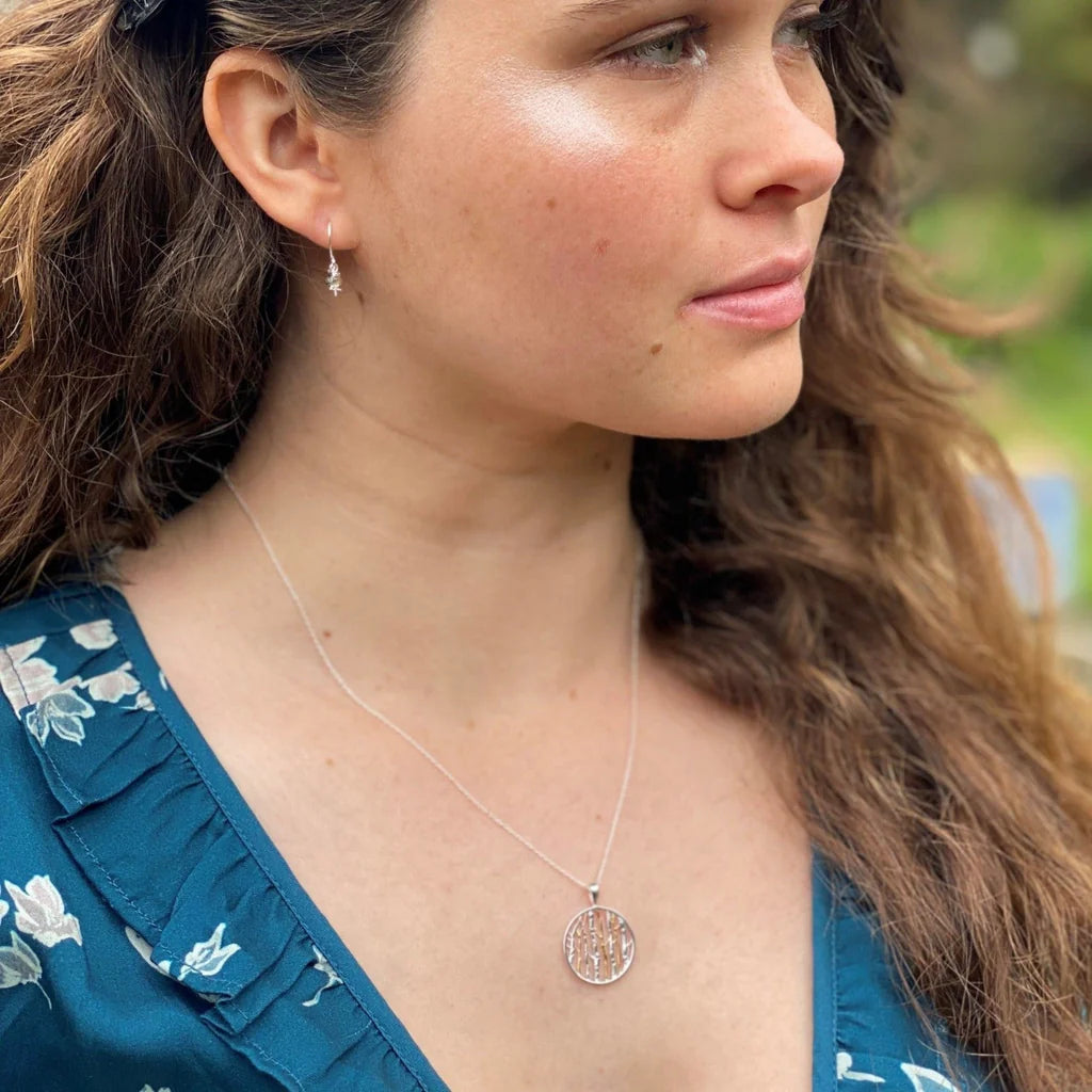 Birch Necklace - Stirling Silver