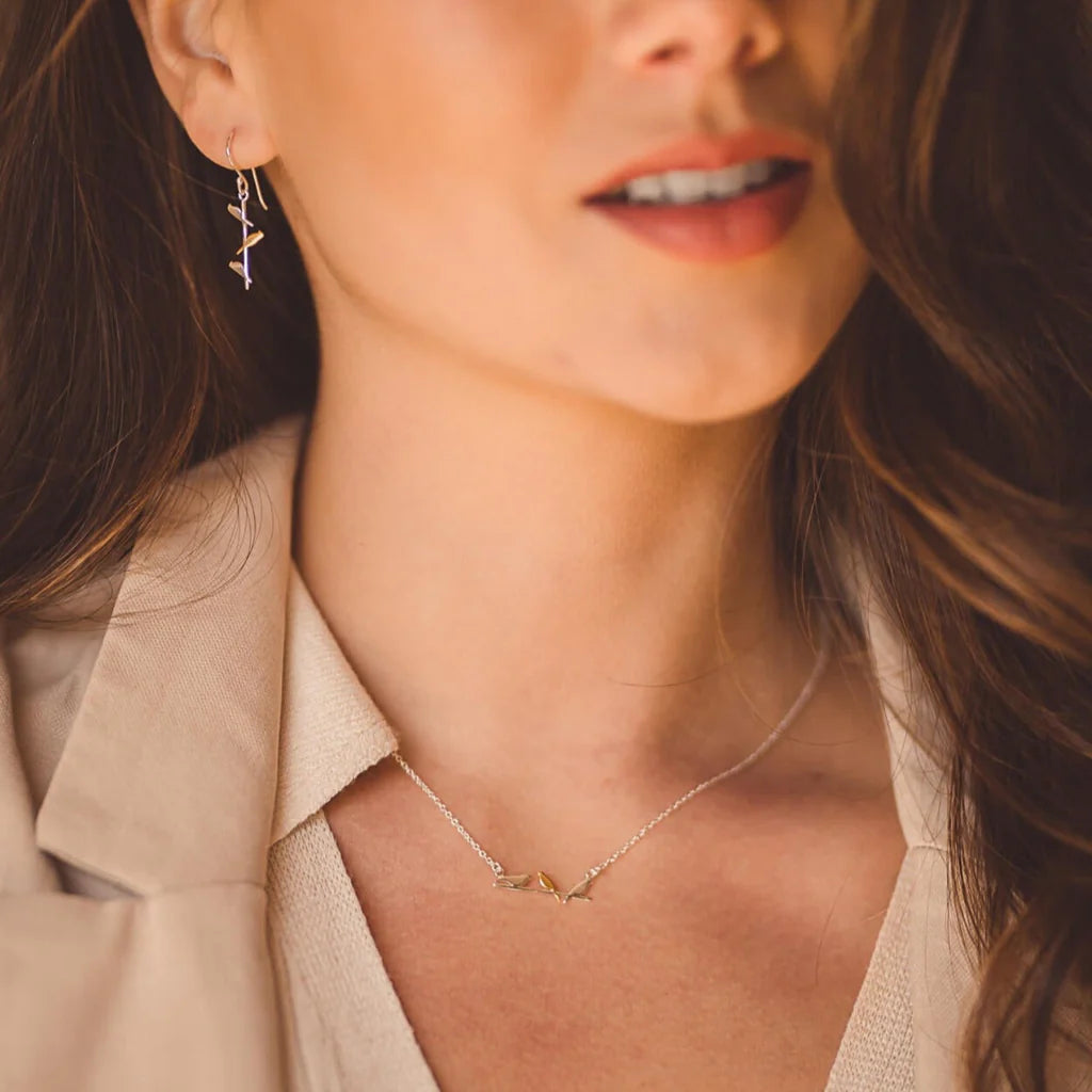 Bird on a Wire - Necklace