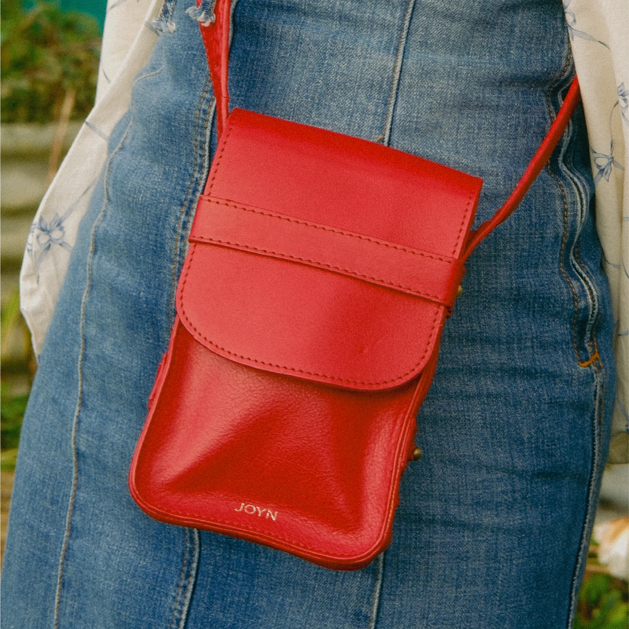 Boxy Crossbody  - Tomato