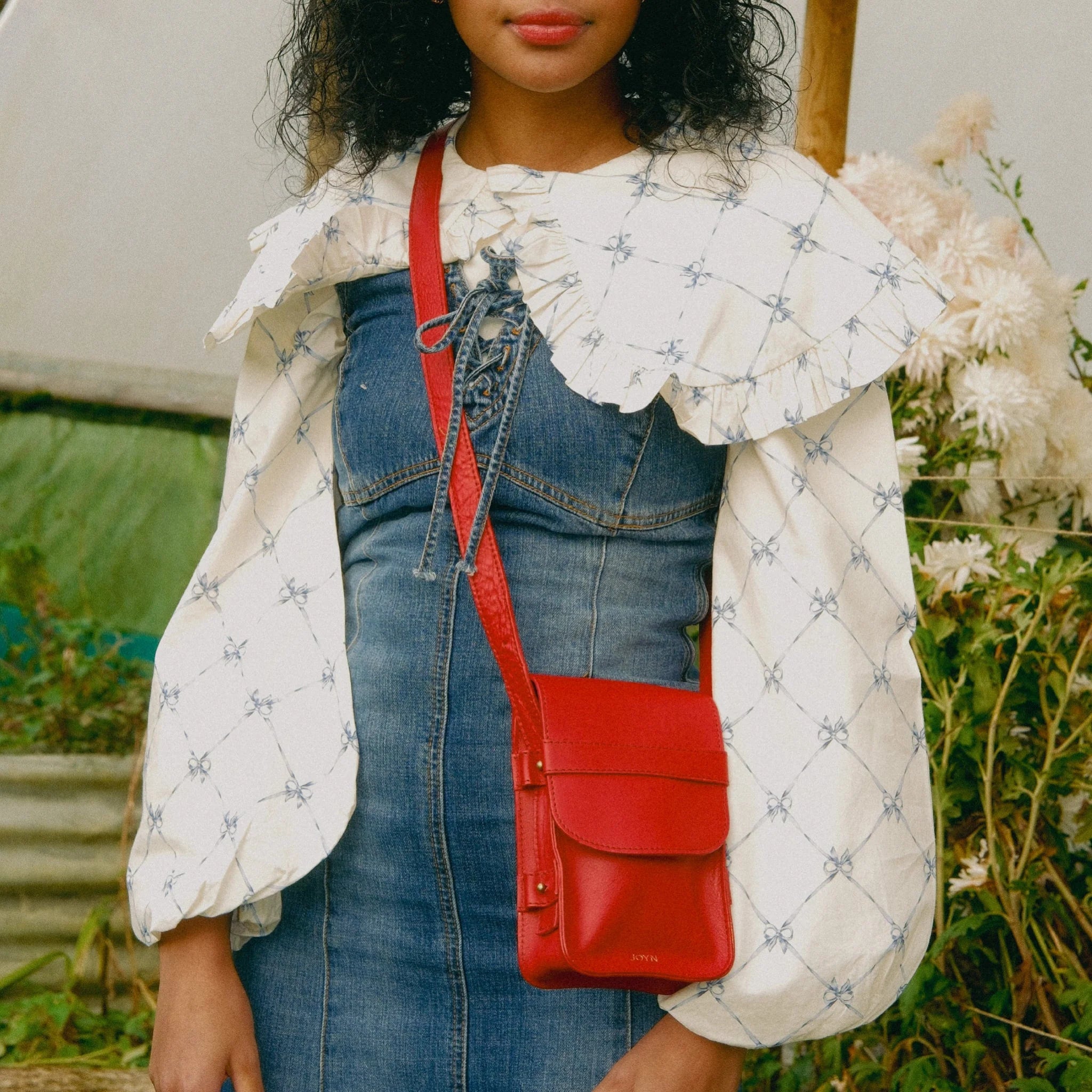 Boxy Crossbody  - Tomato