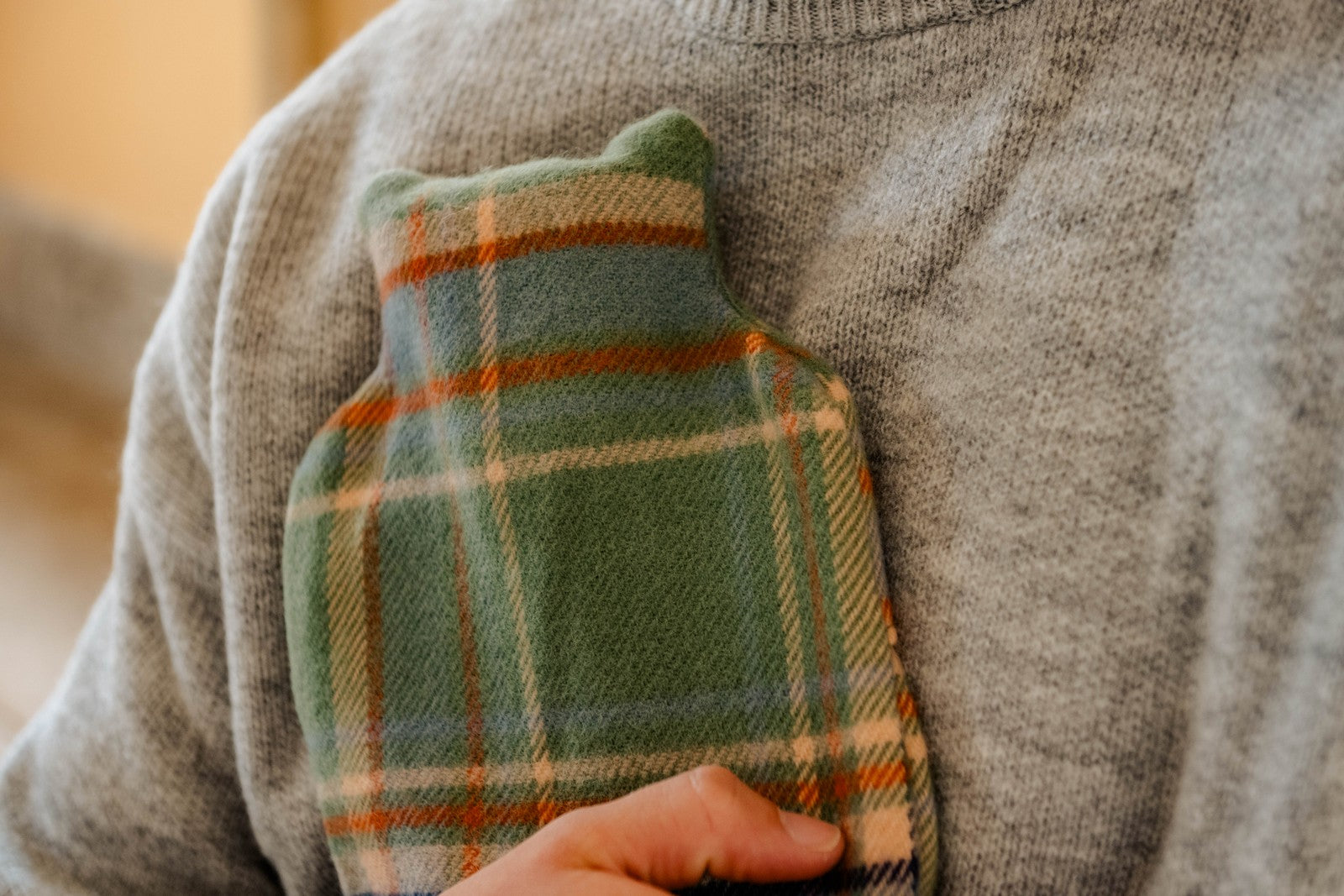 Lambswool Hot Water Bottle - Highlands at Dawn