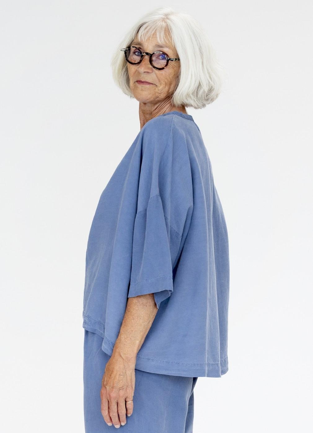 Vita Linen Top - Black