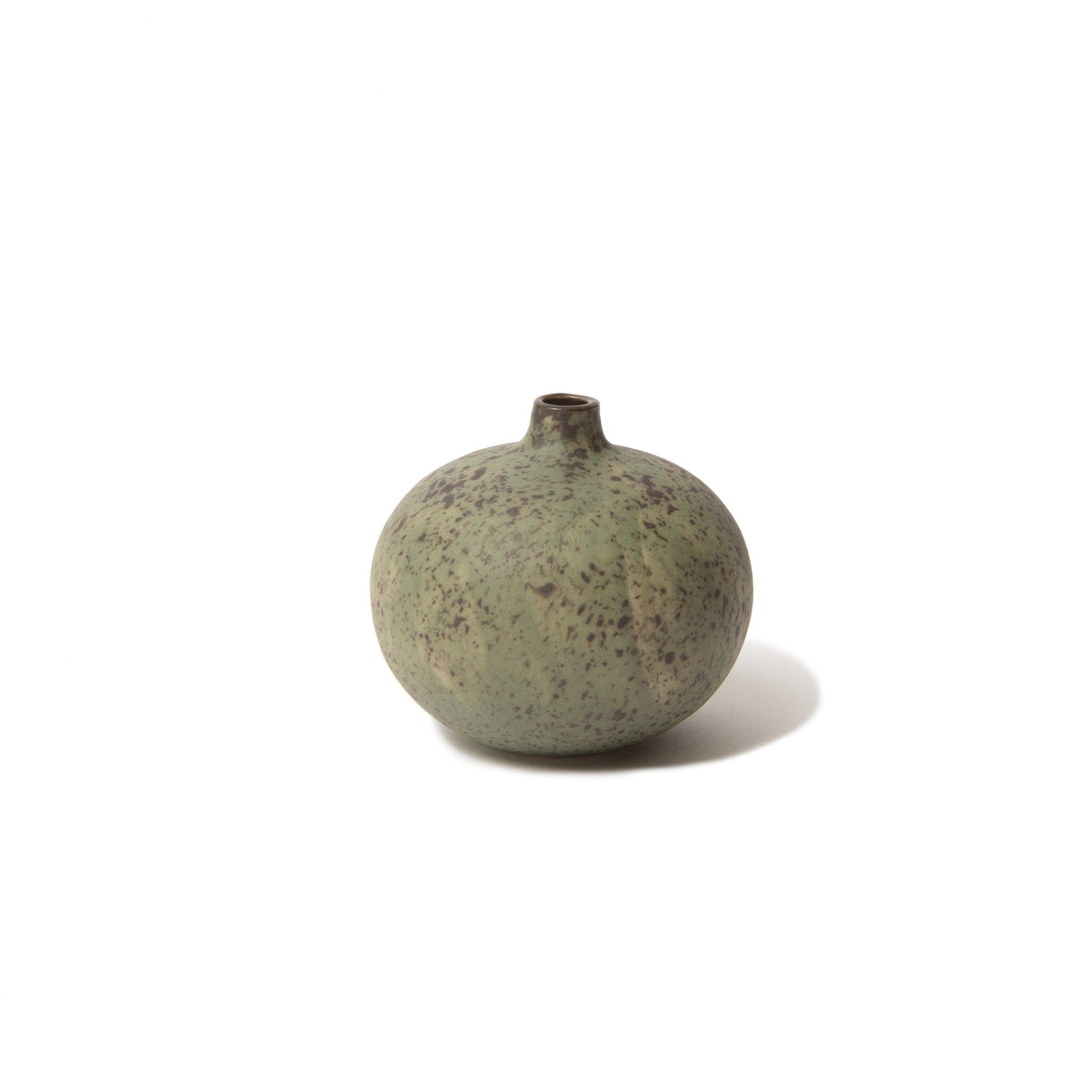 Bari Vase - Small in Green Melange