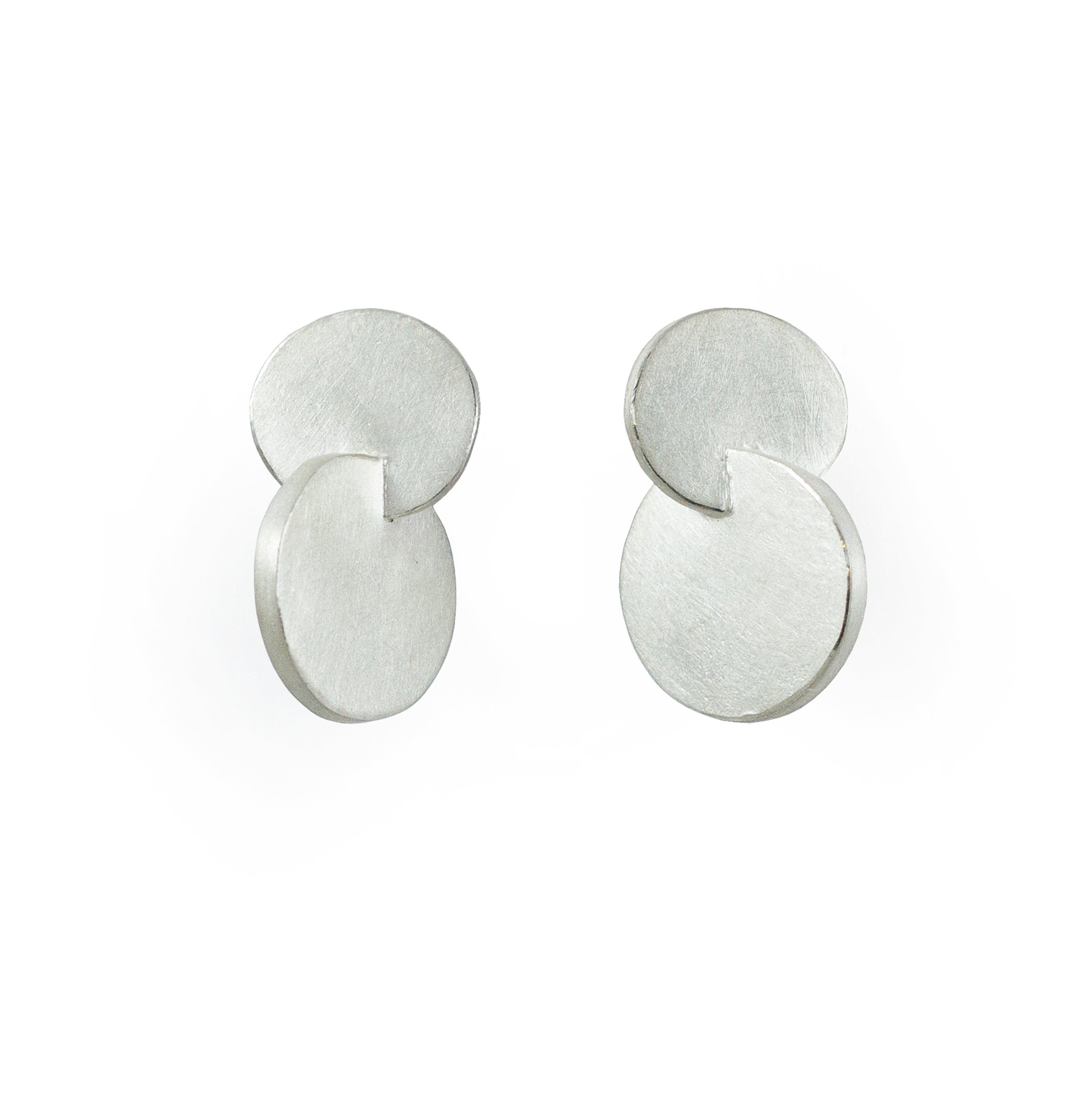 Interlocking Disc Earrings