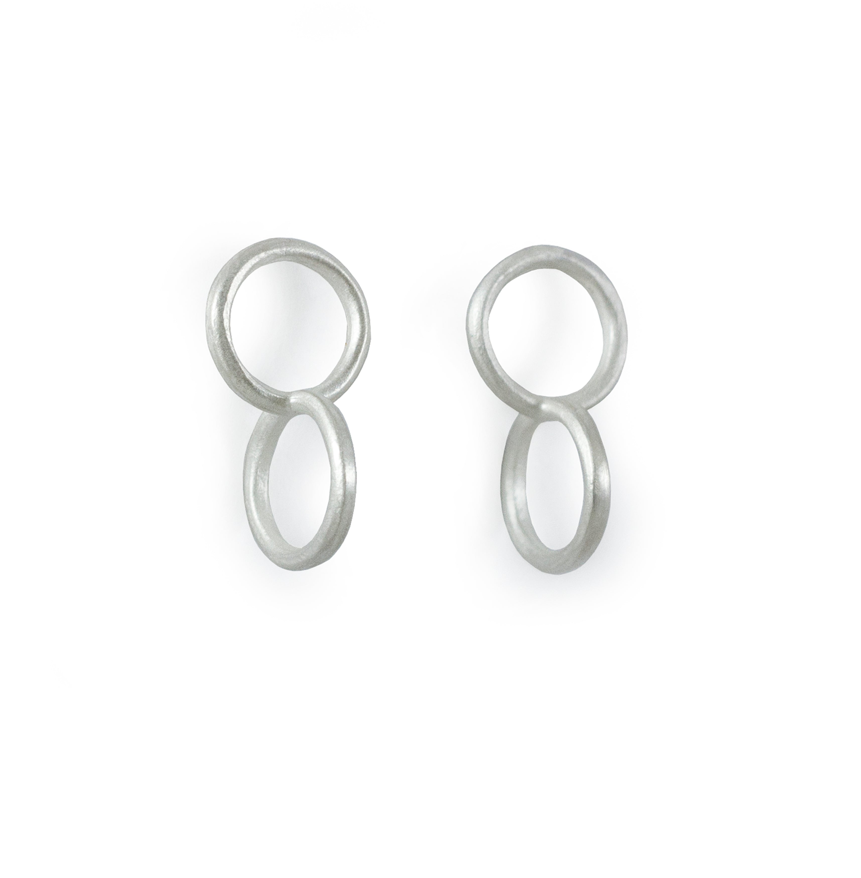 Interlocking Hoop Earrings