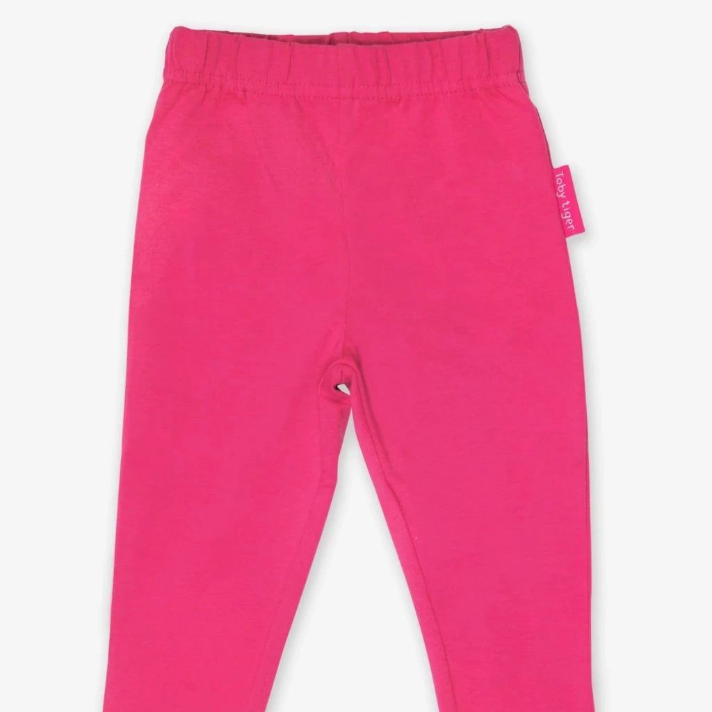 Organic Basic Leggings - Pink
