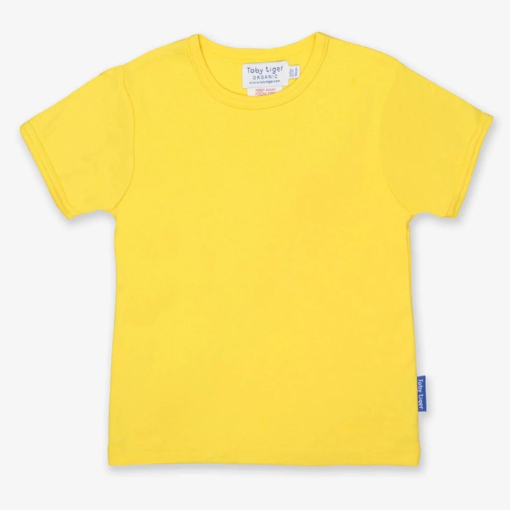 yellow kids tshirt