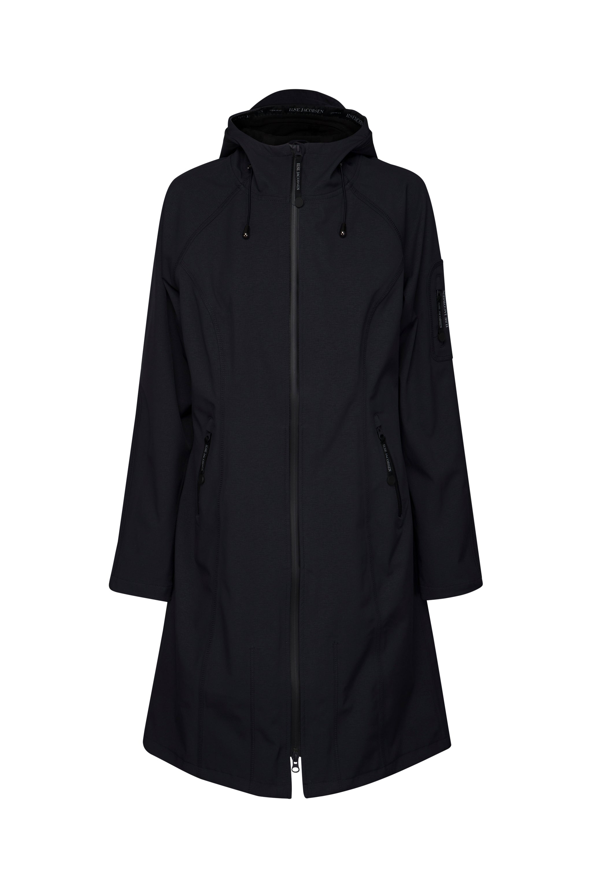 Ilse jacobsen long softshell raincoat online