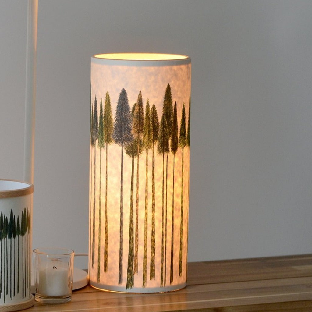 Green Trees Small Lamp