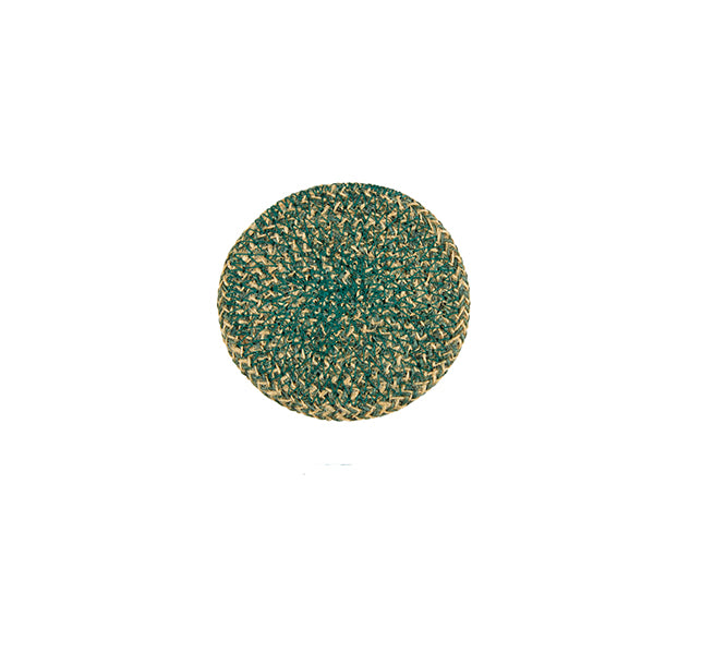 Jute Coasters Set Of 4 - Olive/Natural