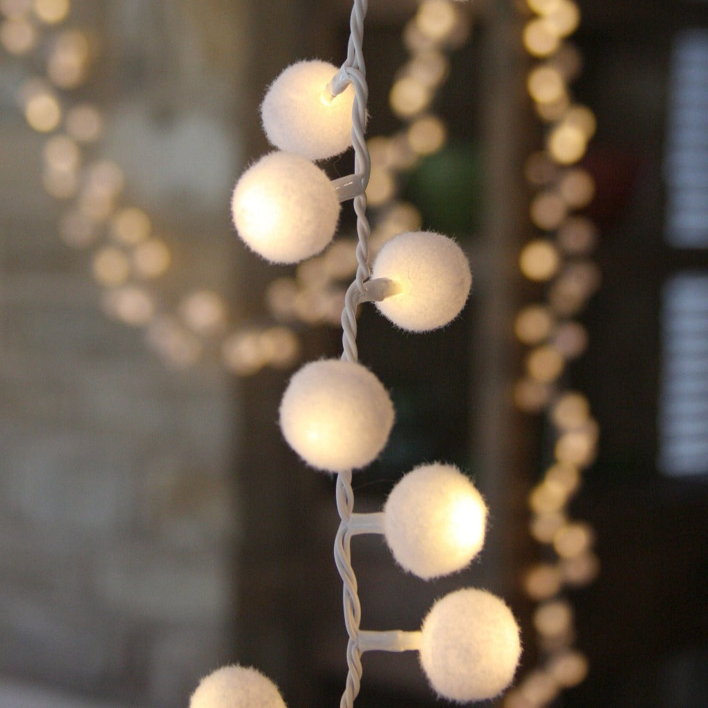 Pom Pom String Light 6m - Mains