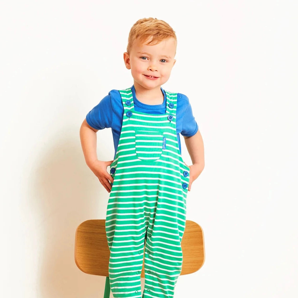 Organic Basic T-Shirt - Blue